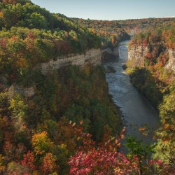 Inspiration Point Overlook Autumn Magic