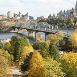 Autumn lookout of Ottawa   Gatineau