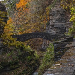 Autumn Fantasy Bridge