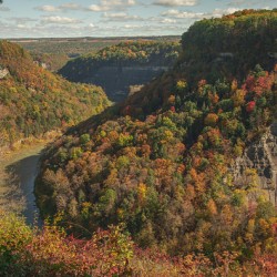 Archery Field Overlook in Autumn