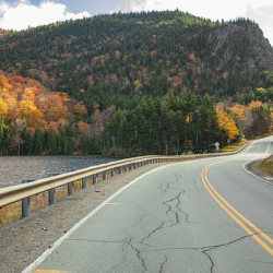 Dixville Autumn Scenic Road