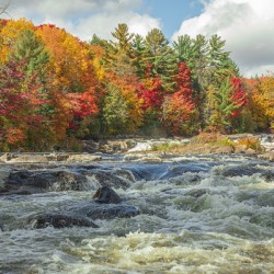 Autumn Mesmerizing Rapids