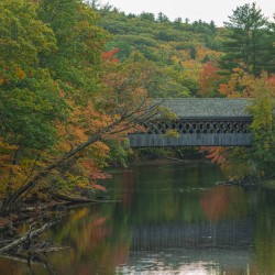 Henniker Covered Bridge Reflections