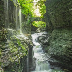 Rainbow Falls Summer Glow