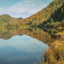 Jacques Cartier Fall reflections