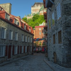 Sunrise at rue du Cul de Sac