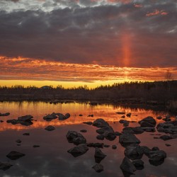 Mesmerizing Yellowknife Fiery Summer skies