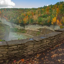 Autumn Gorge Overlook