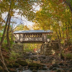Tannery Hill Bridge Autumn Magic