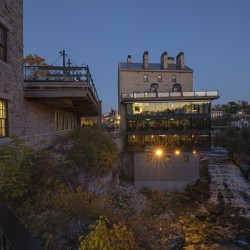 Elora Mill Evening glow