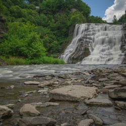 Summer at Ithaca Falls