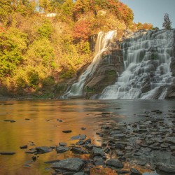 Autumn Paradise at Ithaca Falls