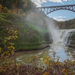 Autumn Wonderland at Upper Falls