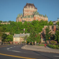 Road to Frontenac Castle