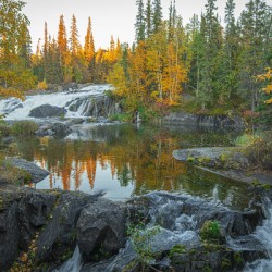Autumn Beauty of Rampart Falls