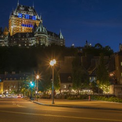 Chateau Frontenac Evening Glow
