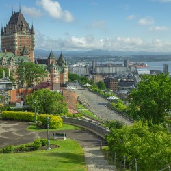 Quebec City Frontenac Lookout