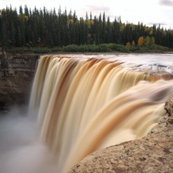 Next to Alexandra Falls -  Autumn