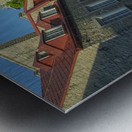 Sunrise at rue du Cul de Sac Metal print