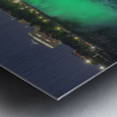 Niagara Emerald Glow Metal print