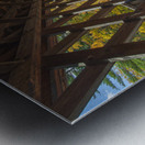 Within the Henniker Covered Bridge Metal print