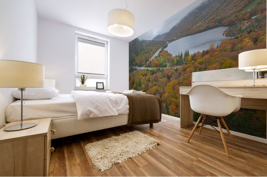 Artist s Bluff Autumn lookout Mural print