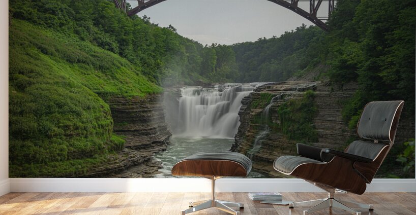 Letchworth Upper Falls Wall Murals
