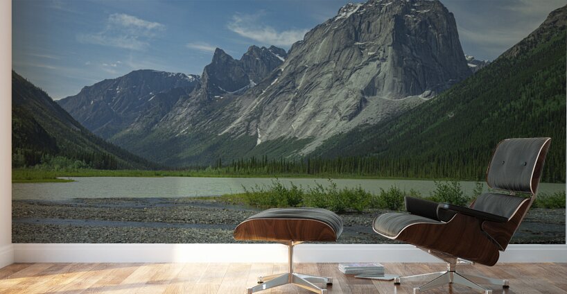 Nahanni Glacier lake Wall Murals