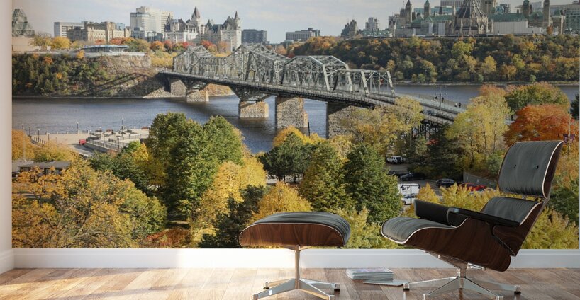 Autumn lookout of Ottawa   Gatineau Wall Murals