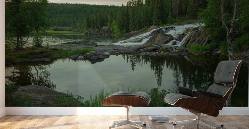 Beauty of Rampart Falls Wall Murals