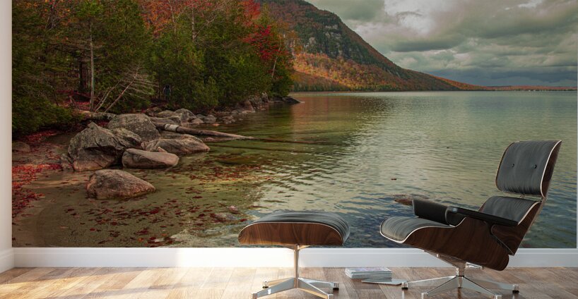 Lake Willoughby Autumn Magic Wall Murals