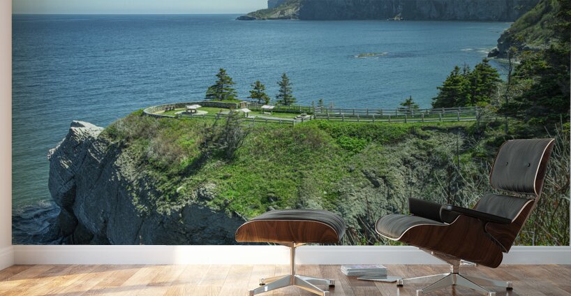 Seascape overlook of Forillion Wall Murals