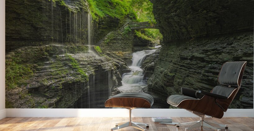 Fantasy Kingdom   Rainbow Falls Wall Murals