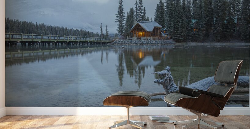 Foggy Mornings at Cilantro Resturant Wall Murals