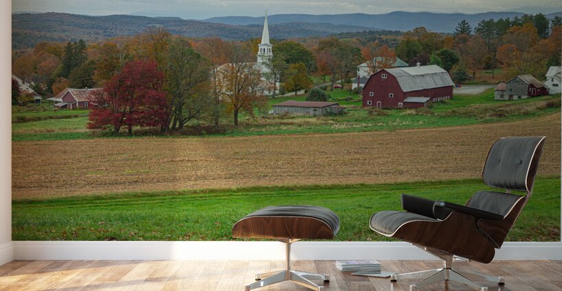 Peachham Autumn Farm Wall Murals