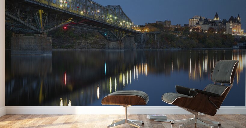 Royal Alexandra Bridge Reflections Wall Murals