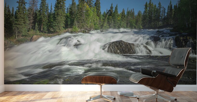 Summer Rampart Falls Majesty Wall Murals