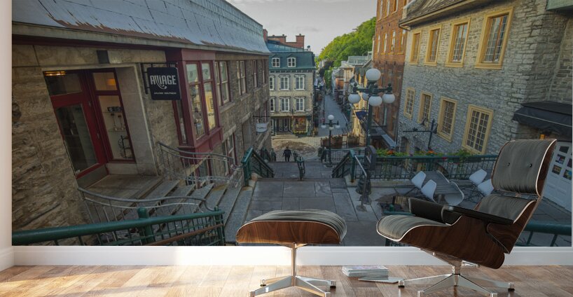 Rue Du Petit Champlain Wall Murals