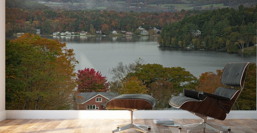 Autumn Overlook of Harvey s Lake Wall Murals