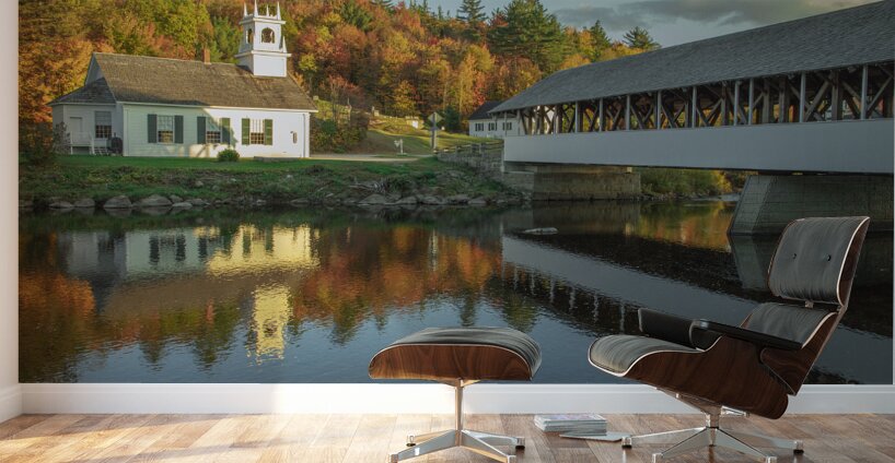 Stark Autumn  Reflections Wall Murals