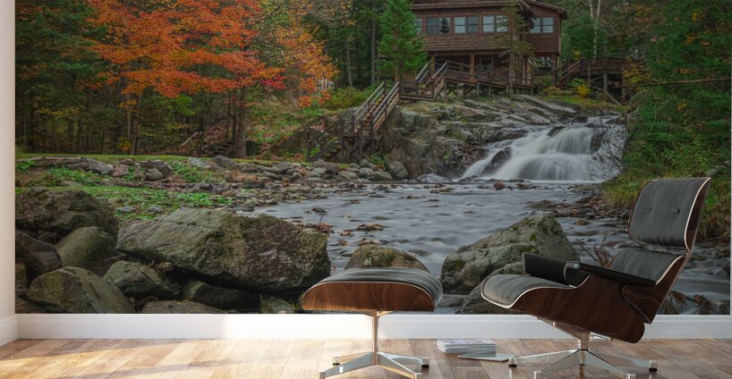 Mohawk Falls Autumn Magic Wall Murals
