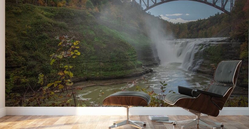 Autumn Wonderland at Upper Falls Wall Murals