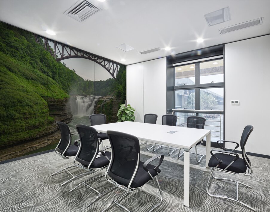 Letchworth Upper Falls Wall Printing