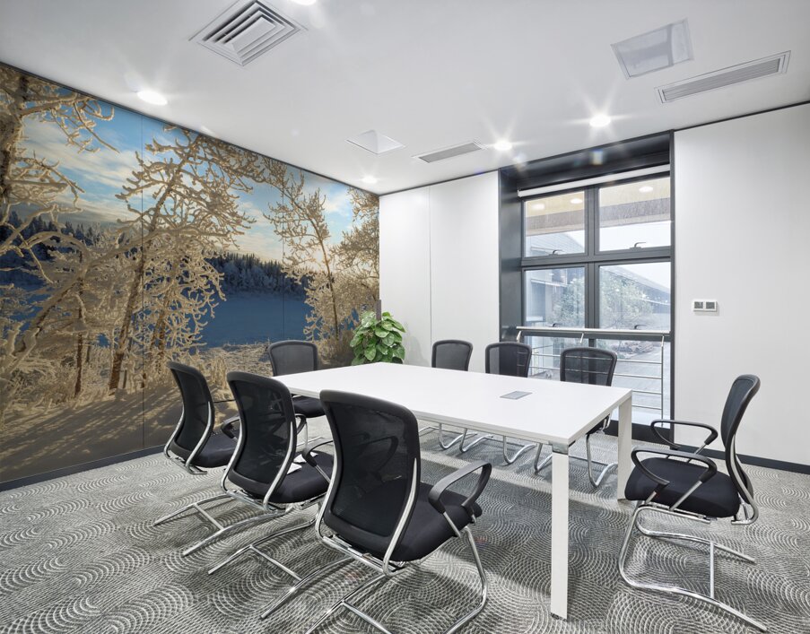 Winter Magic Wall Printing