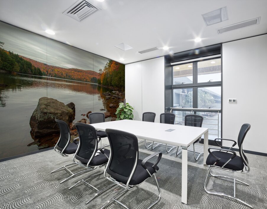 Meech lake Autumn reflections Wall Printing