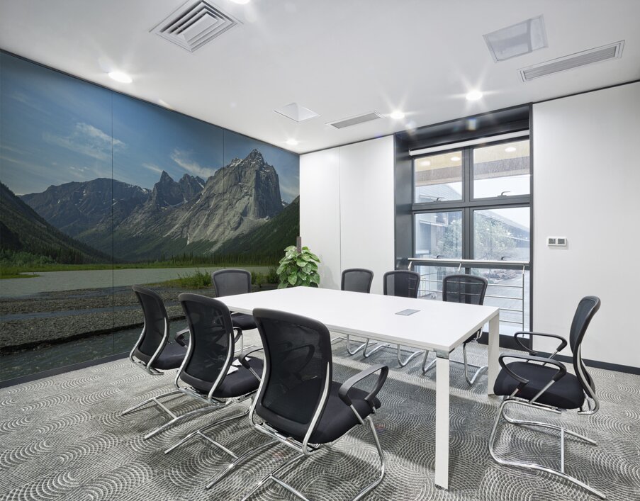 Nahanni Glacier lake Wall Printing