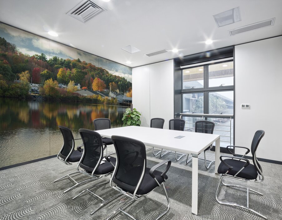 Newport Autumn Reflections Wall Printing