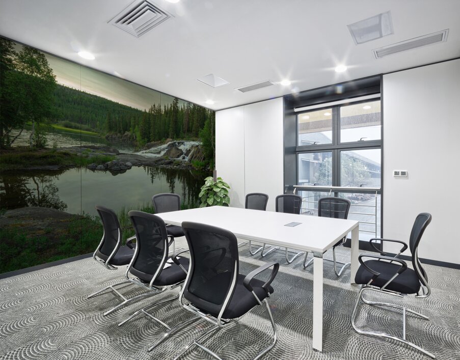 Beauty of Rampart Falls Wall Printing