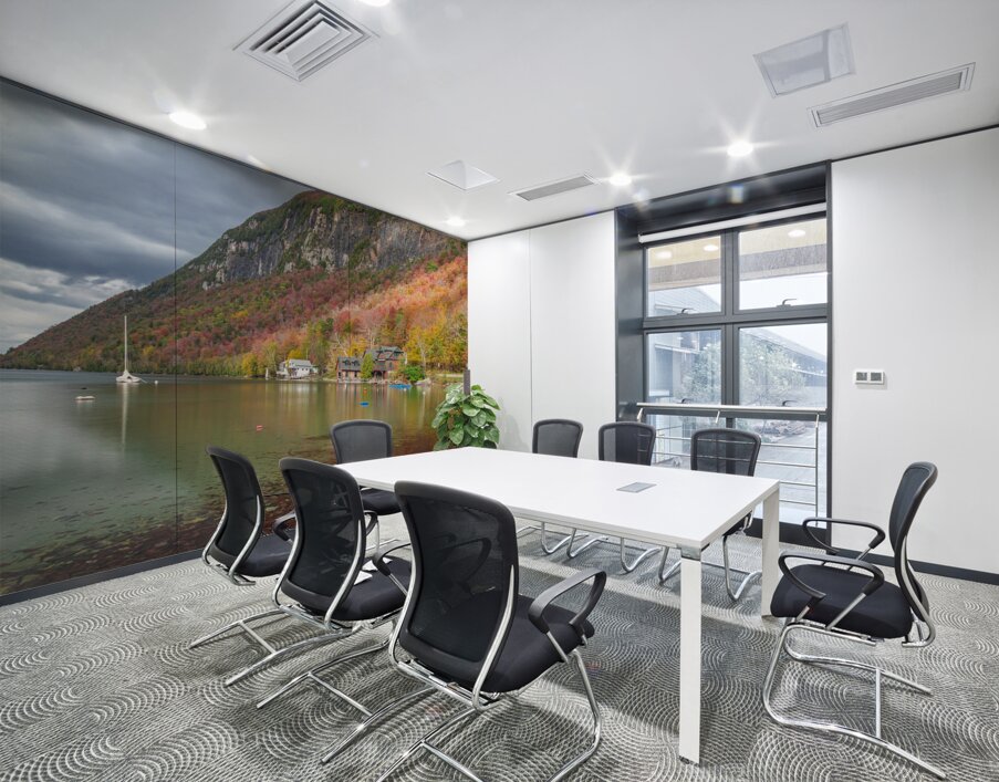 Lake Willoughby Fall Reflection Galore Wall Printing