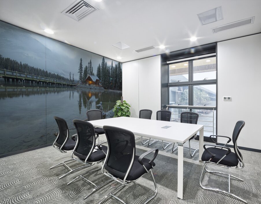 Foggy Mornings at Cilantro Resturant Wall Printing